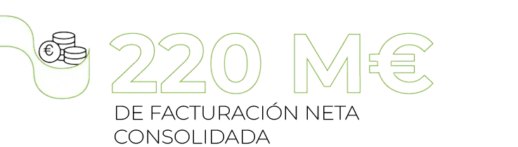220 M€ DE FACTURACIÓN NETA CONSOLIDADA