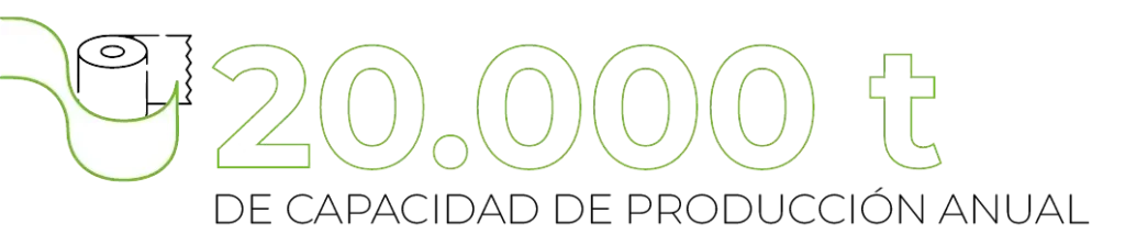 20.000 t de capacidad de produccion anual