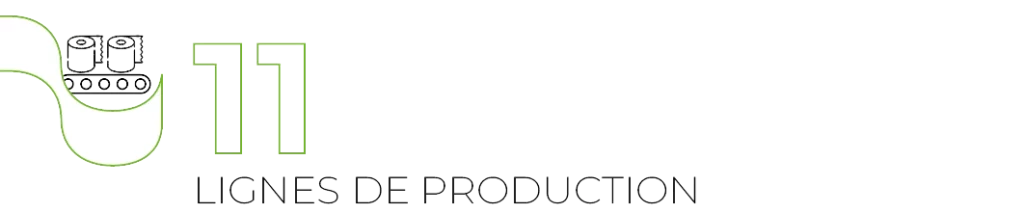 11 LIGNES DE PRODUCTION