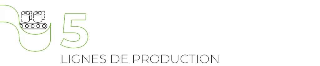 5 Lignes de production