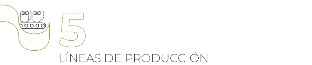 5 lineas de produccion