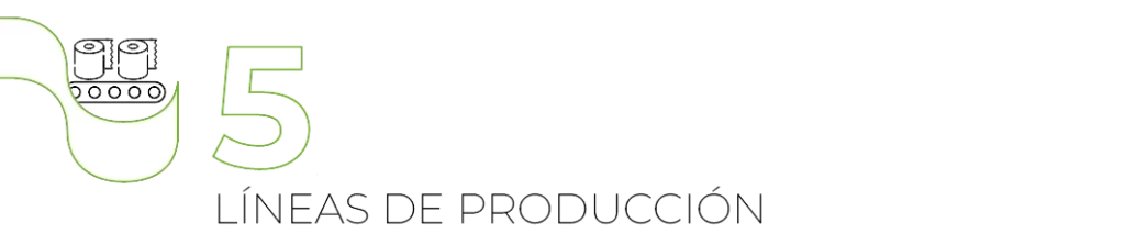 5 LÍNEAS DE PRODUCCIÓN