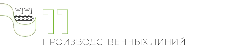 11 ПРОИЗВОДСТВЕННЫХ ЛИНИЙ